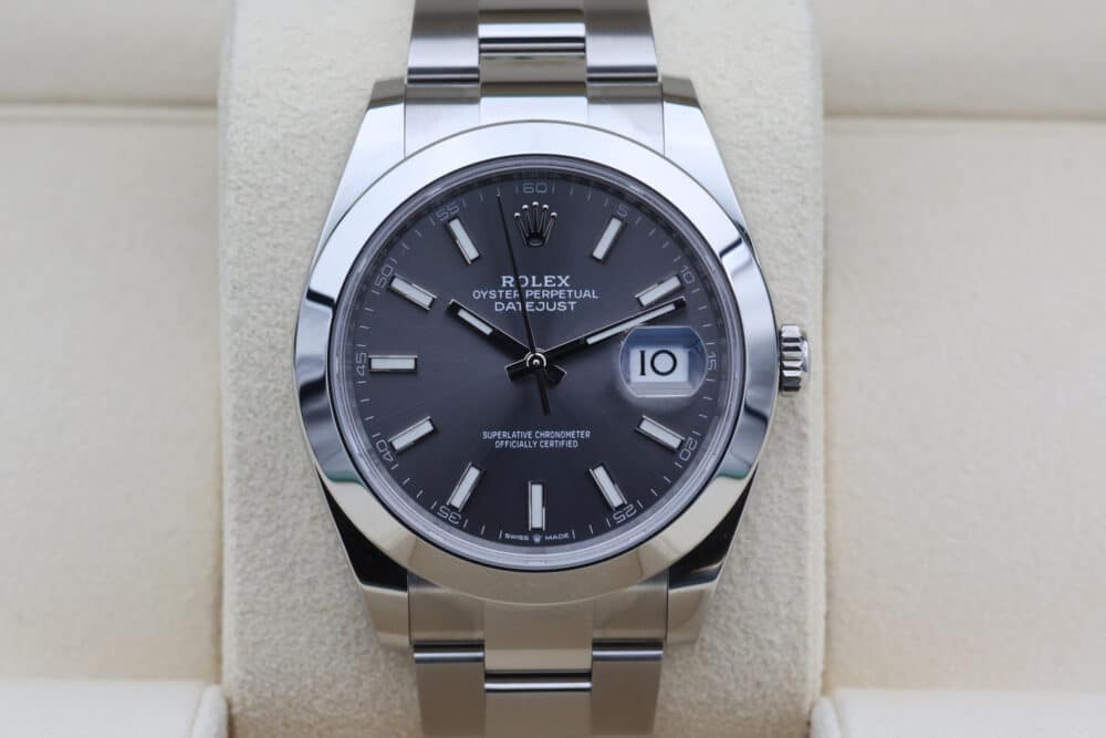 Rolex 126300 Rhodium DATEJUST   2023