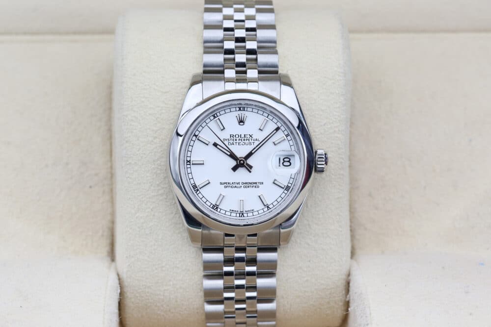 Rolex 178240 White Index DATEJUST 31mm 2012