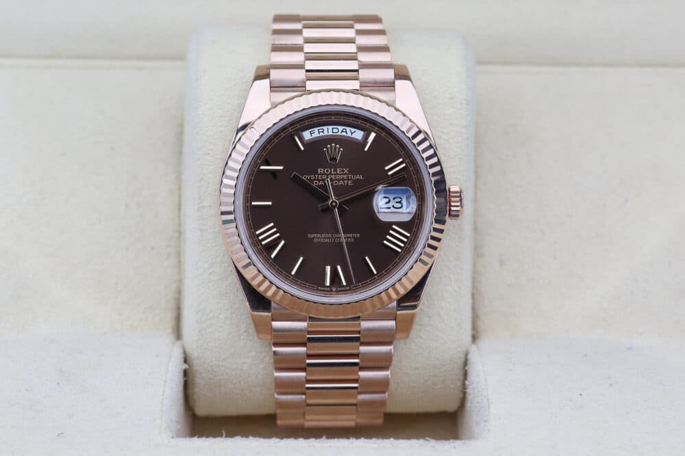 Rolex 228235 Chocolate Roman DAY DATE 40 40mm 2023