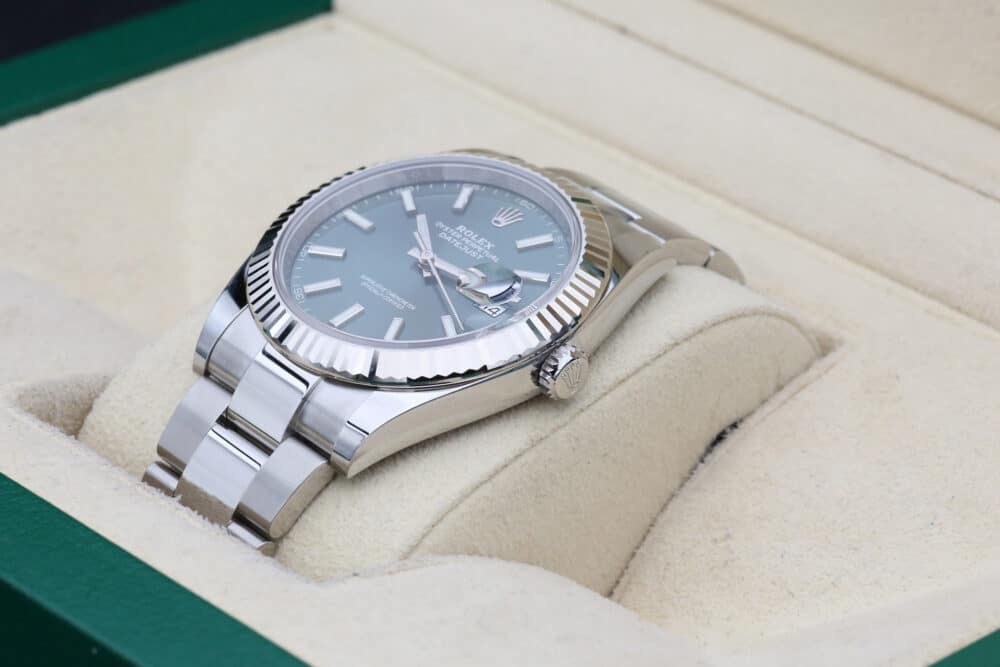 Rolex 126334 Mint Green DATEJUST 41mm 2023 - Image 7