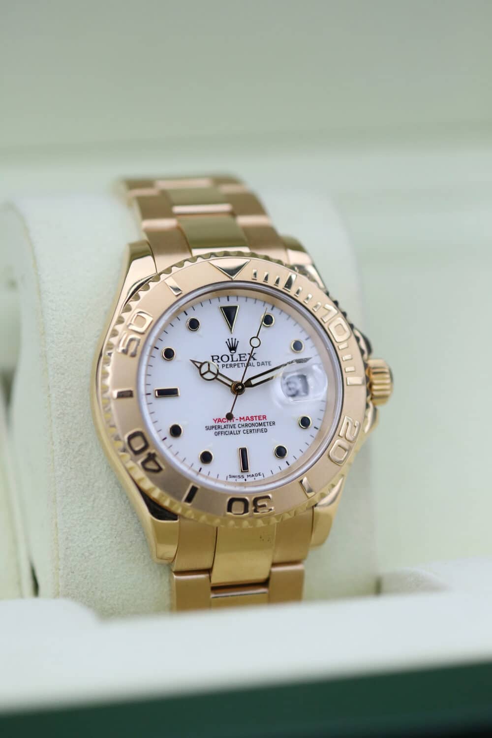 Rolex 16628 White YACHT MASTER  40mm 2000 - Image 3