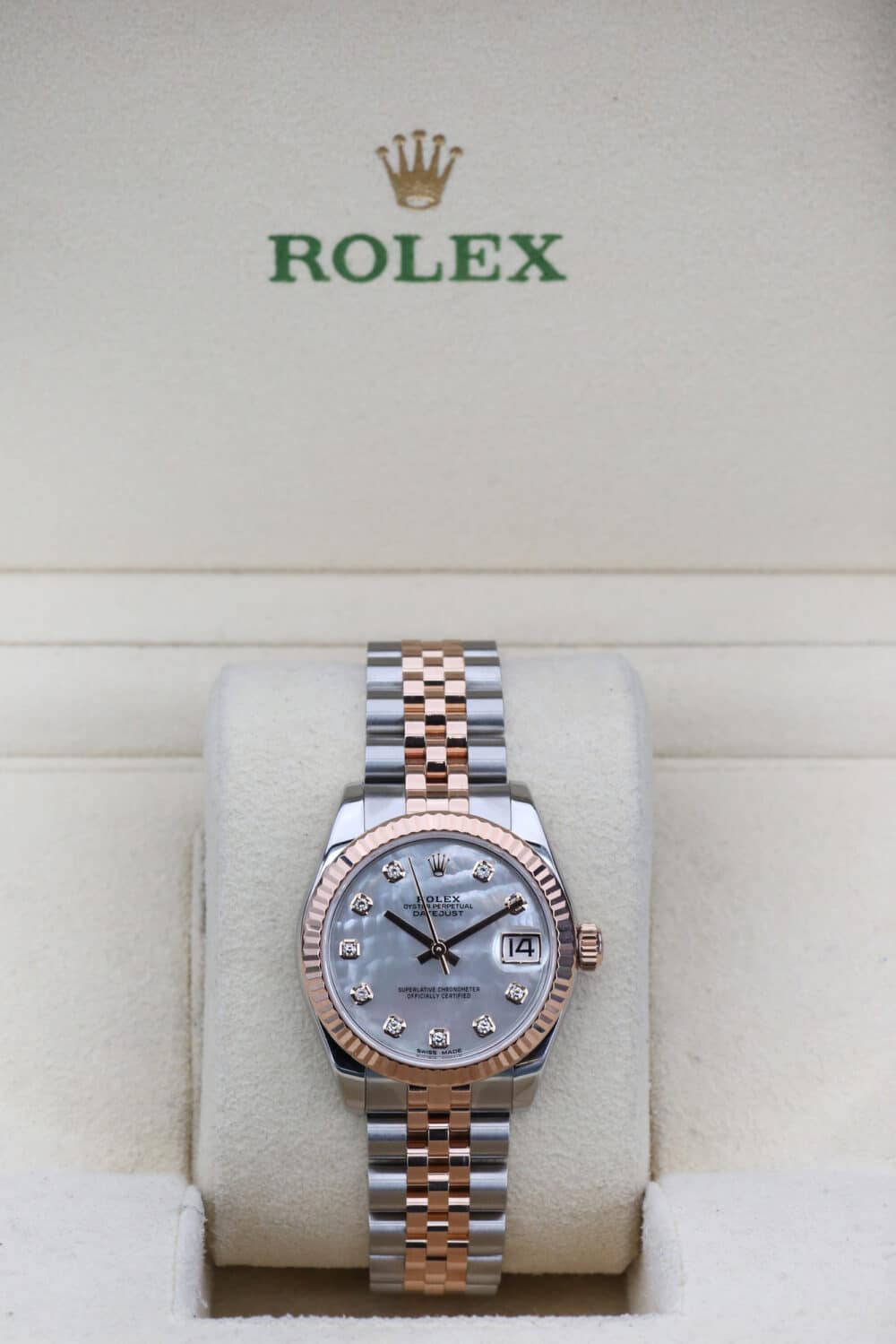 Rolex 178271 Mother Of Pearl Diamond DATEJUST  31mm 2016 - Image 2