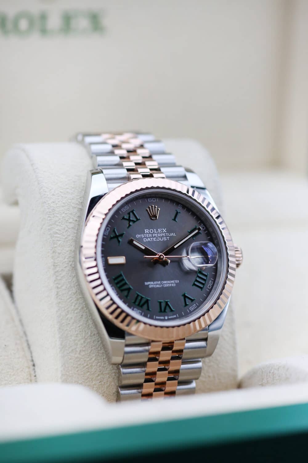 Rolex 126331 Wimbledon DATEJUST  41mm 2019 - Image 3