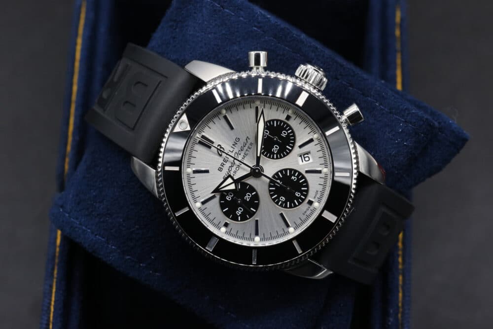 Breitling ABO162121G1S1 Silver SUPER OCEAN 44mm 2023