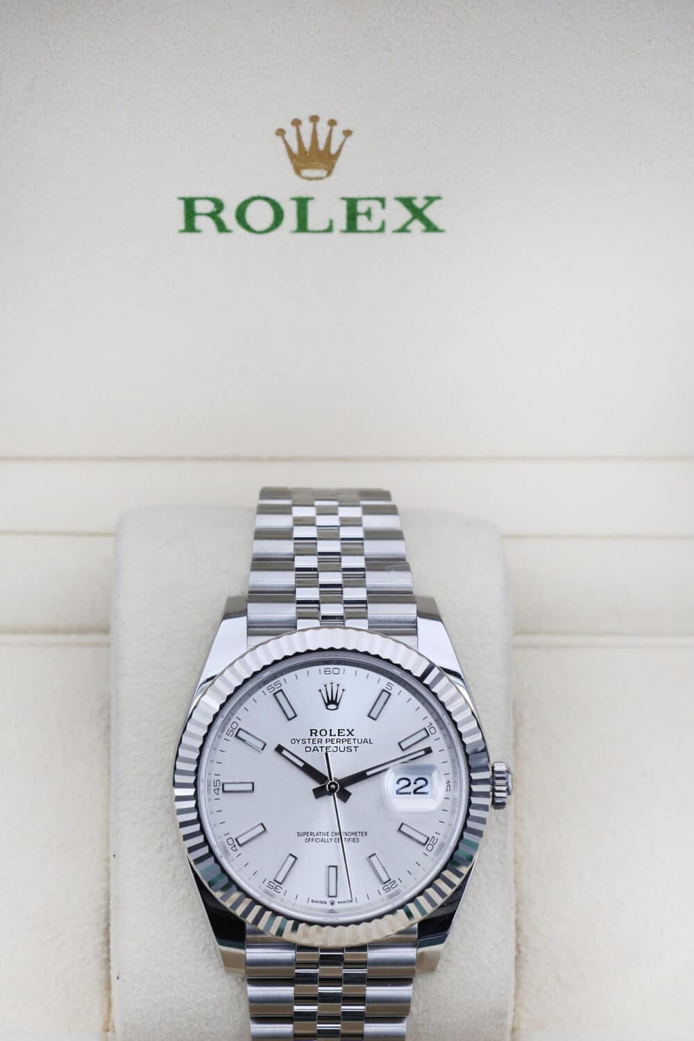 Rolex 126334 Silver Index DATEJUST  41mm 2024 - Image 2