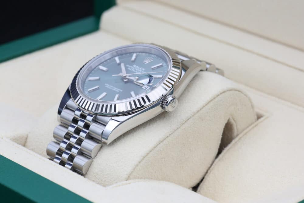 Rolex 126334 Mint Green DATEJUST  41mm 2023 - Image 5