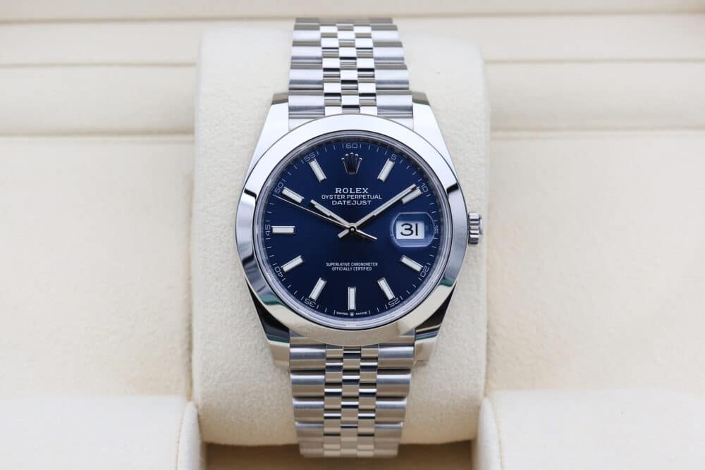 Rolex 126300 Blue Index DATEJUST 41  41mm 2023
