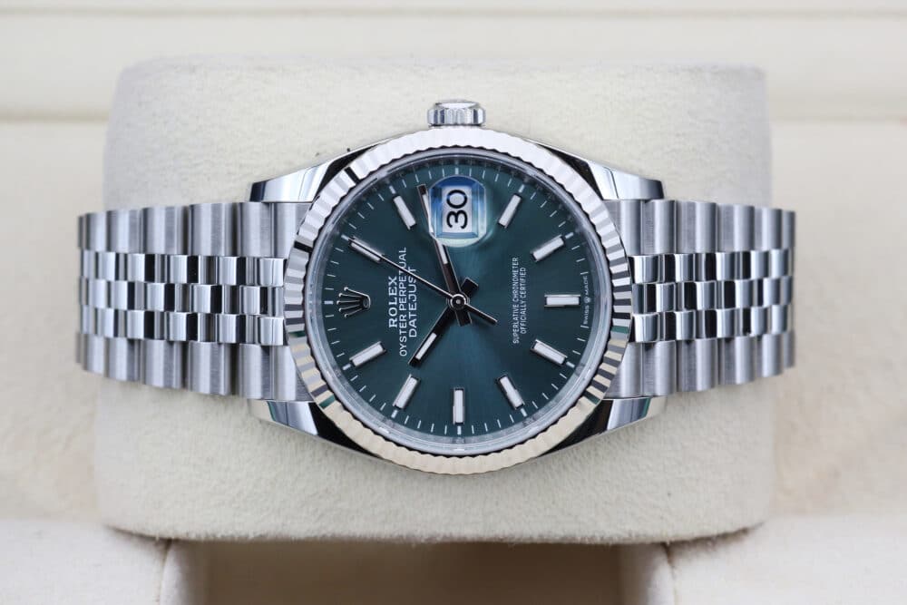 Rolex 126234 Mint Green DATEJUST  36mm 2024 - Image 4