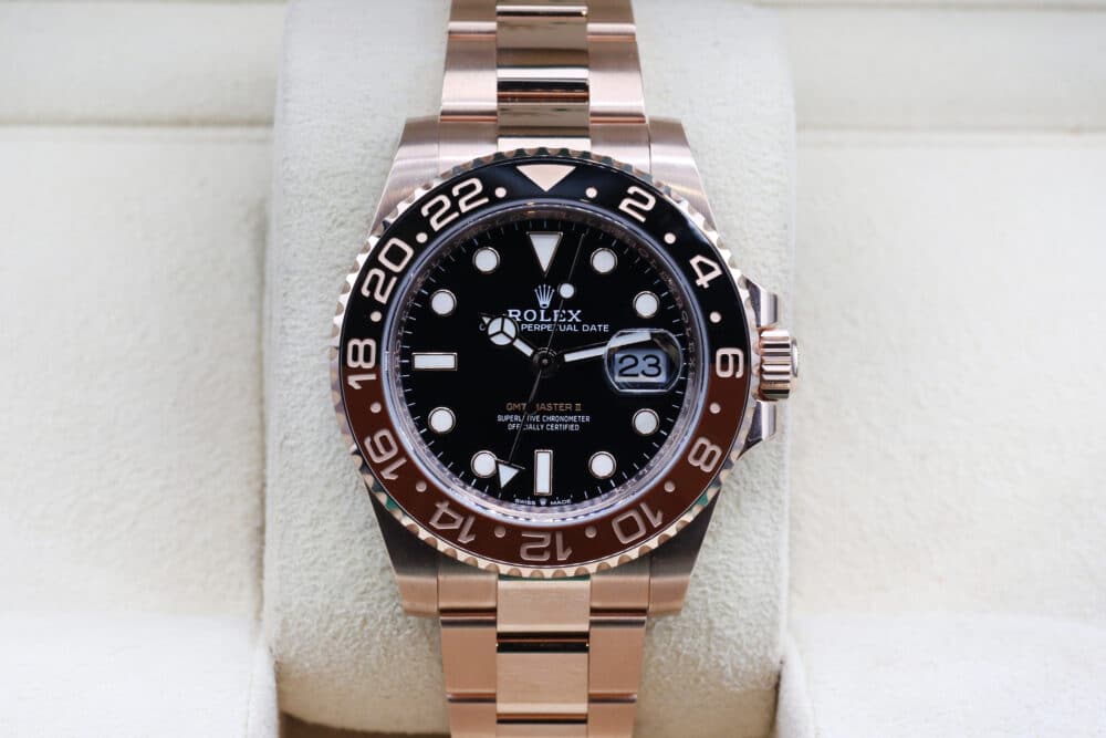 Rolex 126715CHNR Black GMT MASTER 2  40mm 2021 Rootbeer