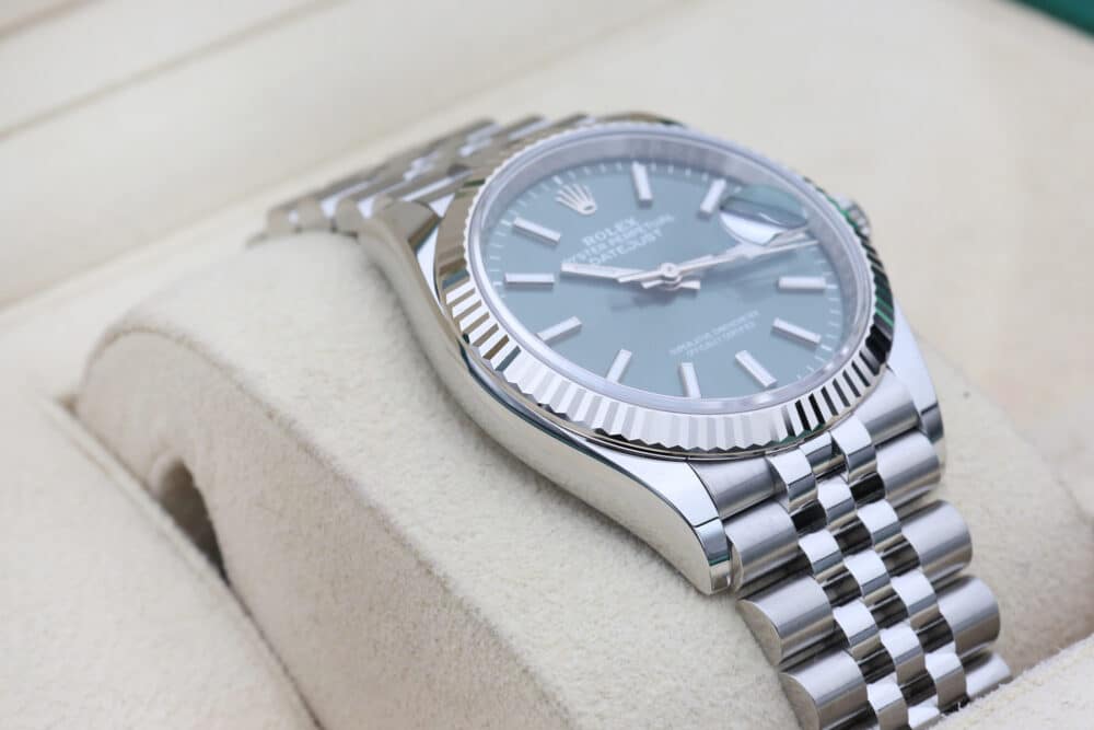 Rolex 126234 Mint Green DATEJUST  36mm 2024 - Image 6