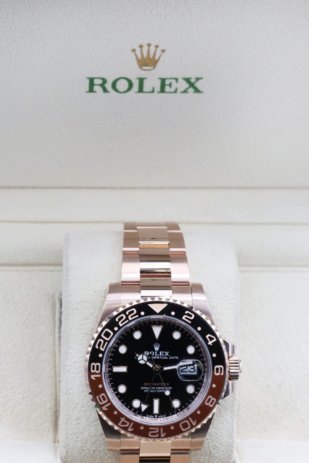 Rolex 126715CHNR Black GMT MASTER 2  40mm 2021 Rootbeer - Image 2