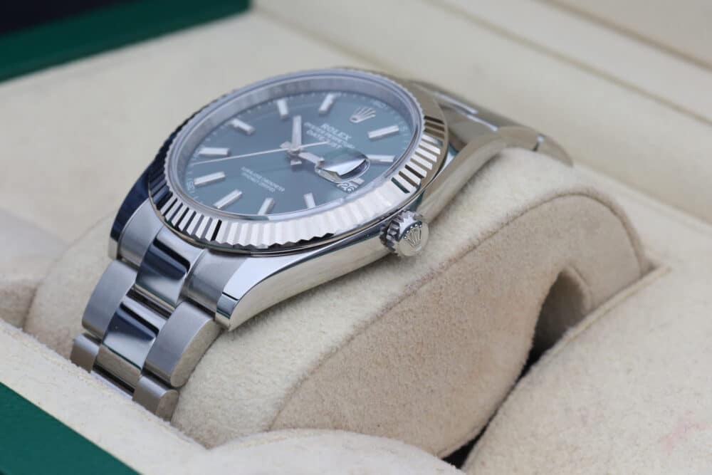 Rolex 126334 Mint Green DATEJUST 41mm 2024 - Image 5