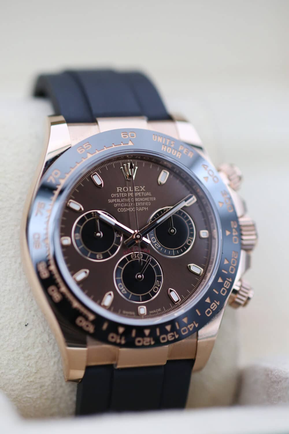 Rolex Daytona Oysterflex Chocolate 116515LN 40mm 2023 - Image 3