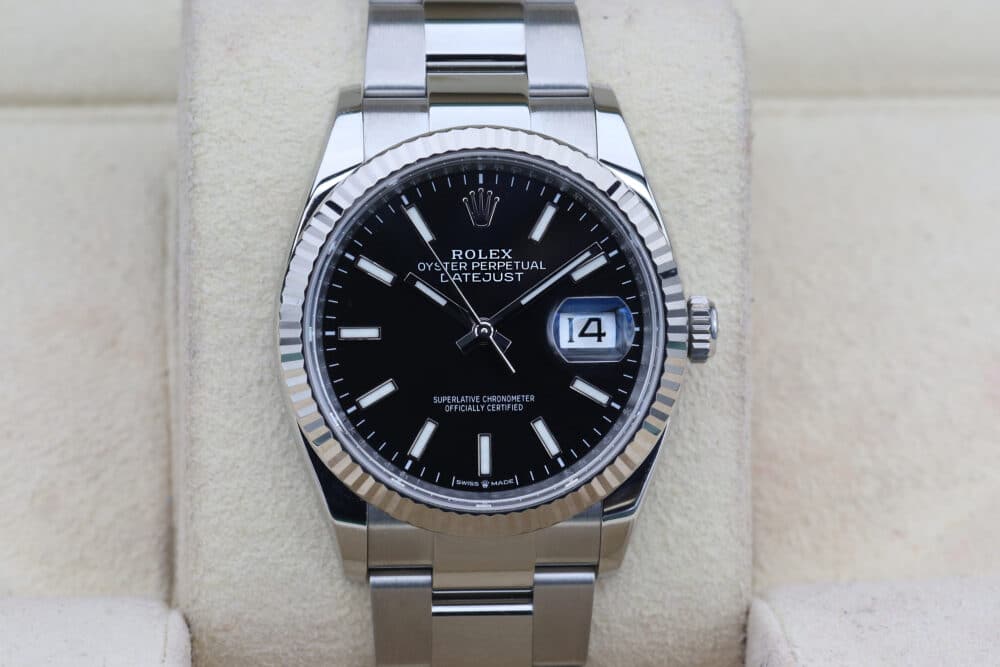 Rolex 126234 Black DATEJUST  36mm 2023
