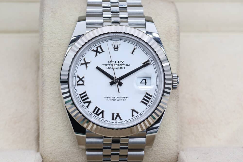Rolex Datejust White Roman 126334 41mm 2024