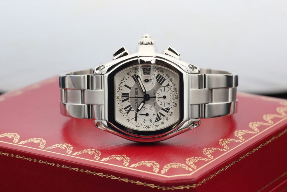 Cartier 2618 White ROADSTER 40mm 2006 - Image 3