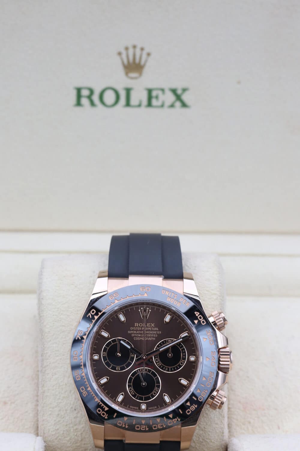 Rolex Daytona Oysterflex Chocolate 116515LN 40mm 2023 - Image 2