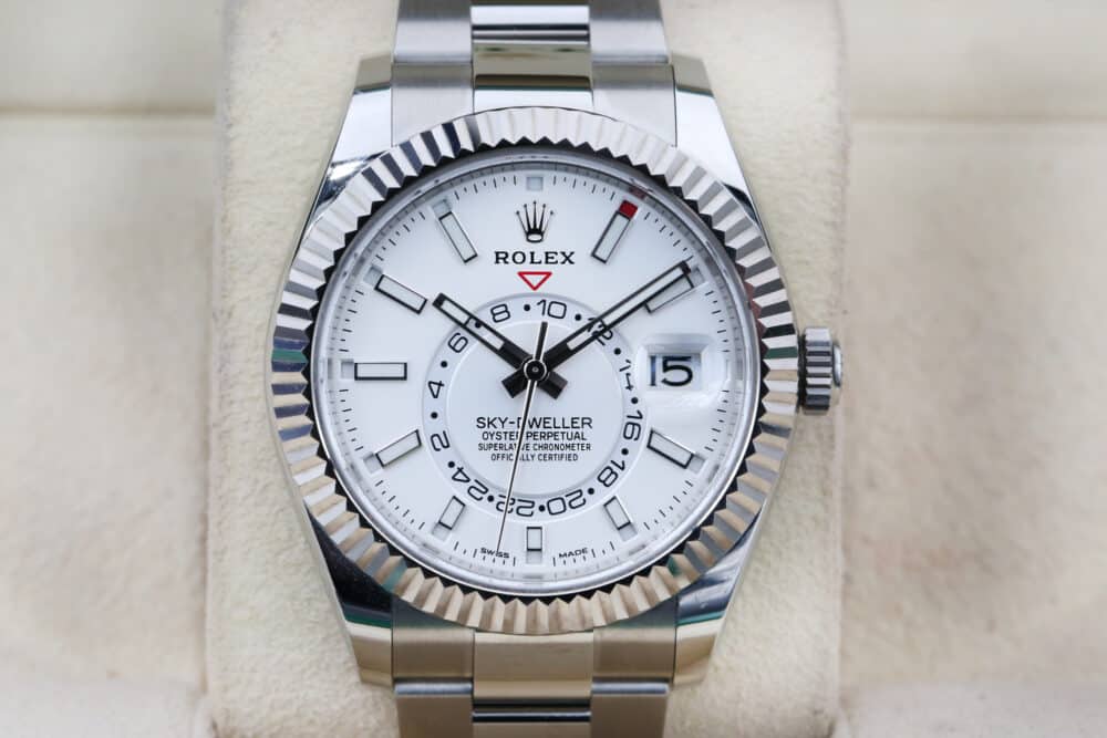 Rolex 326934 White SKYDWELLER  42mm 2023