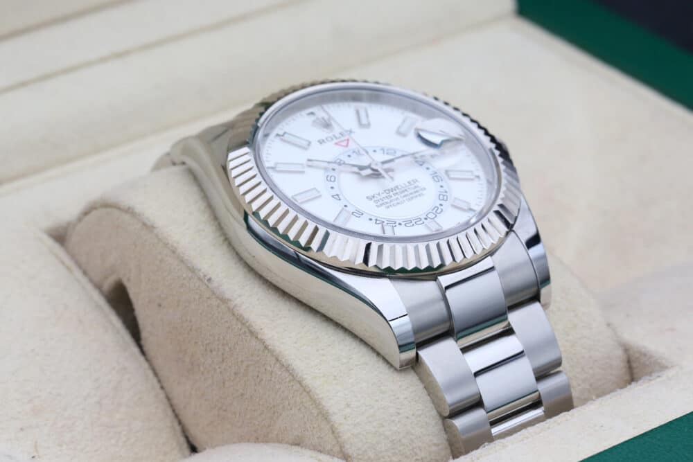 Rolex 326934 White SKYDWELLER  42mm 2023 - Image 6