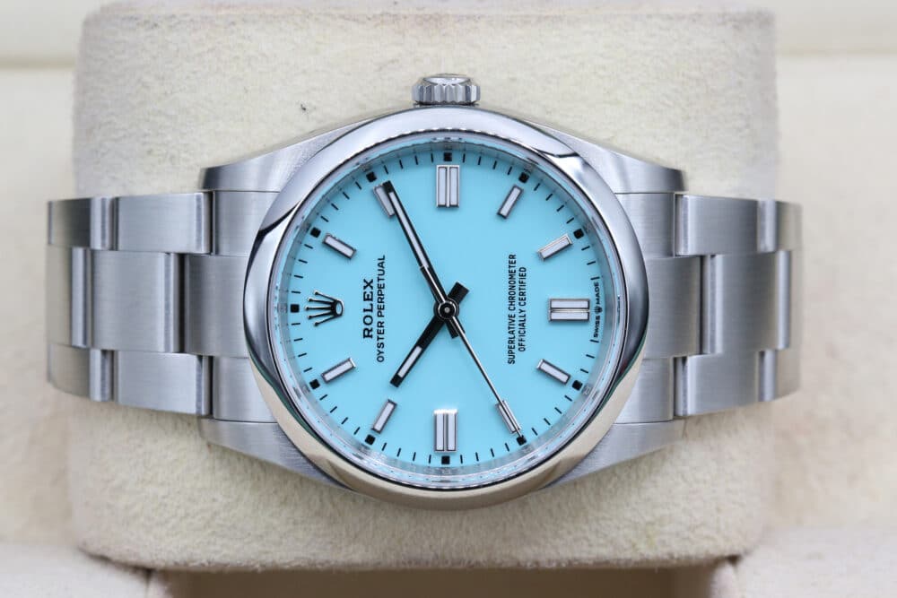 Rolex 126000 Tiffany OYSTER PERPETUAL  36mm 2023 - Image 4