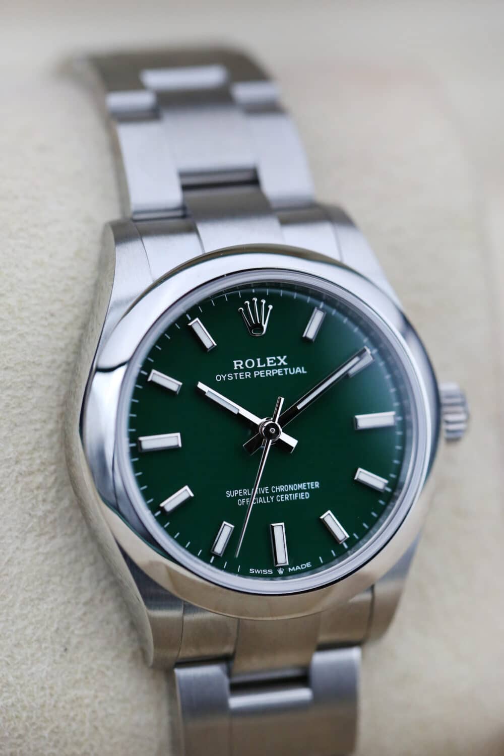 Rolex 277200 Green OYSTER PERPETUAL  31mm 2021 - Image 3