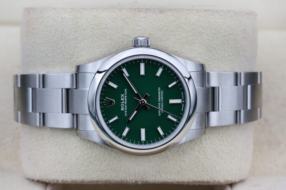 Rolex 277200 Green OYSTER PERPETUAL  31mm 2021 - Image 4