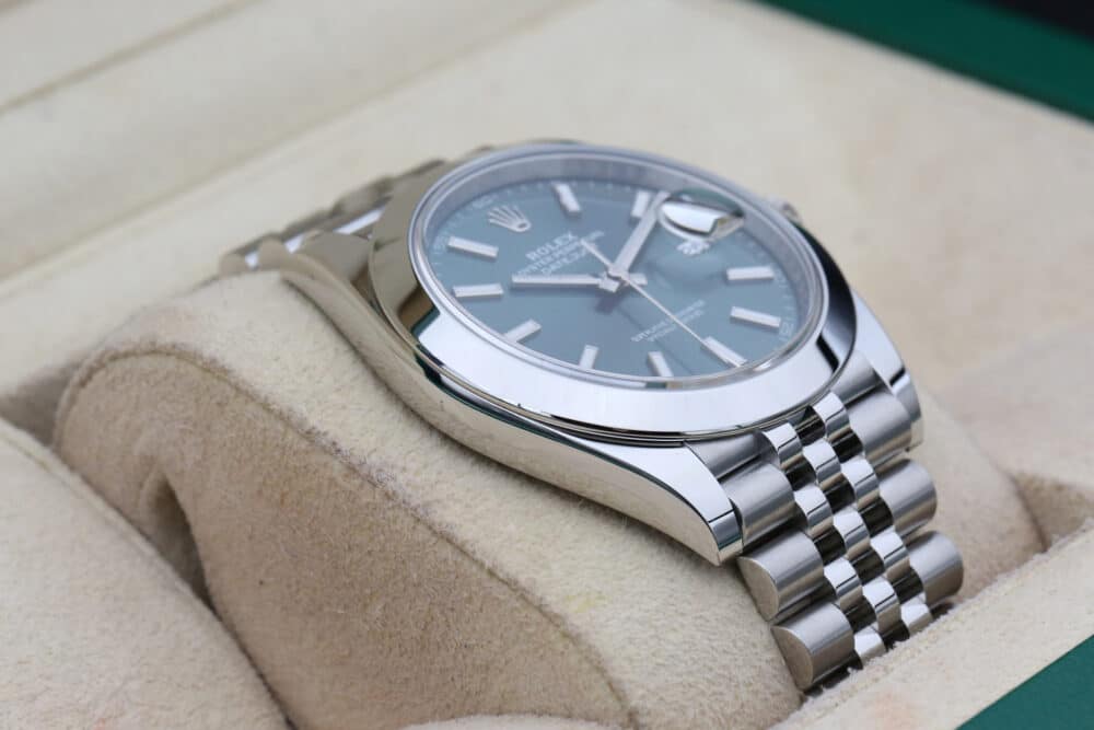 Rolex 126300 Mint Green DATEJUST 41mm 2024 - Image 6