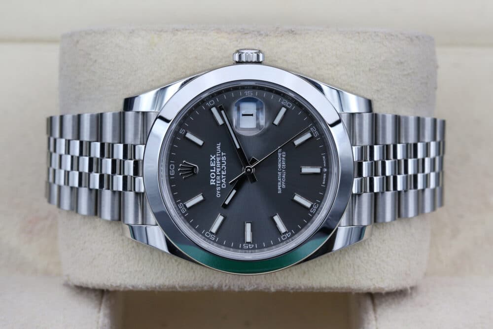 Rolex 126300 Rhodium DATEJUST  41mm 2022 - Image 5