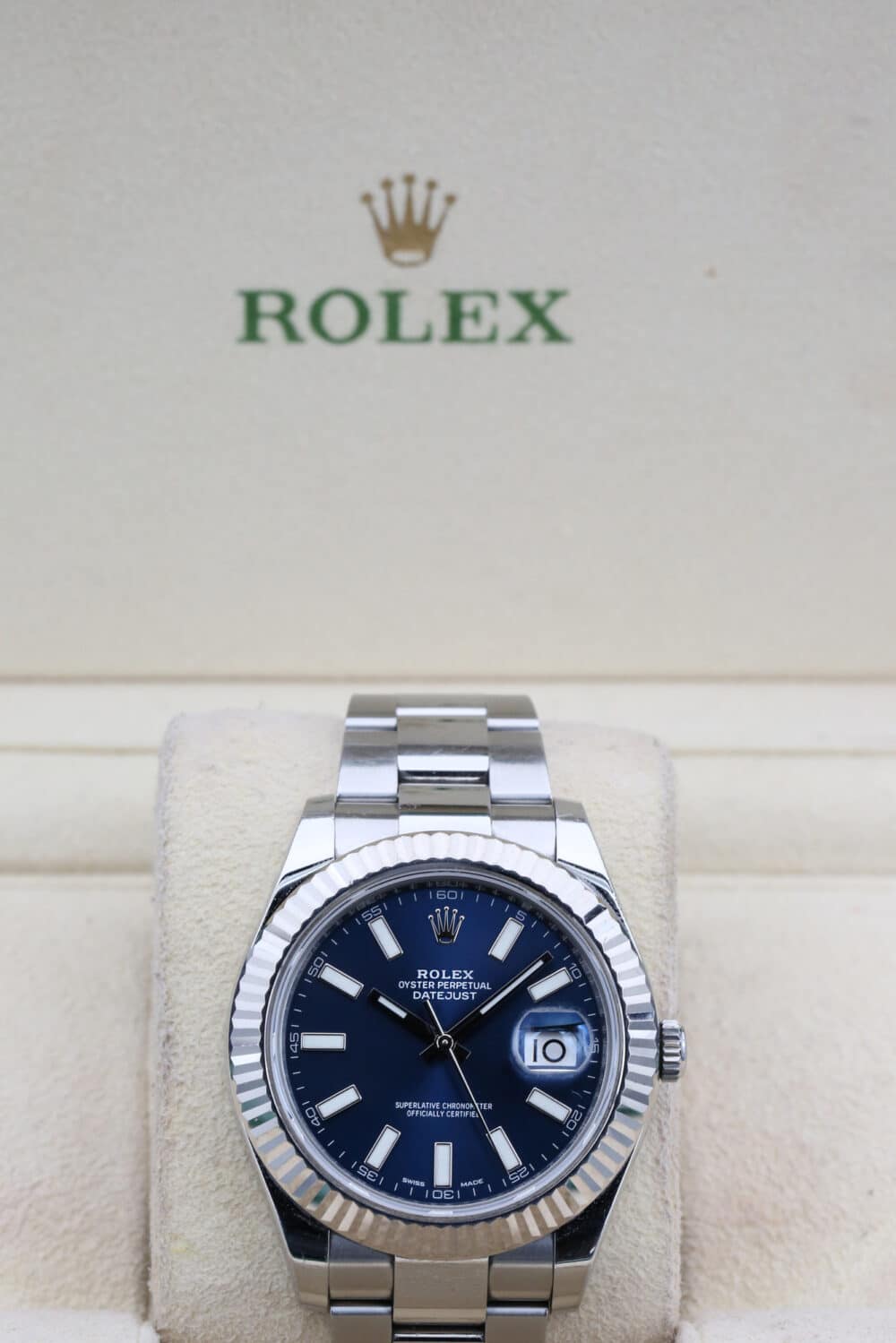 Rolex 116334 Blue DATEJUST  41mm 2017 - Image 3