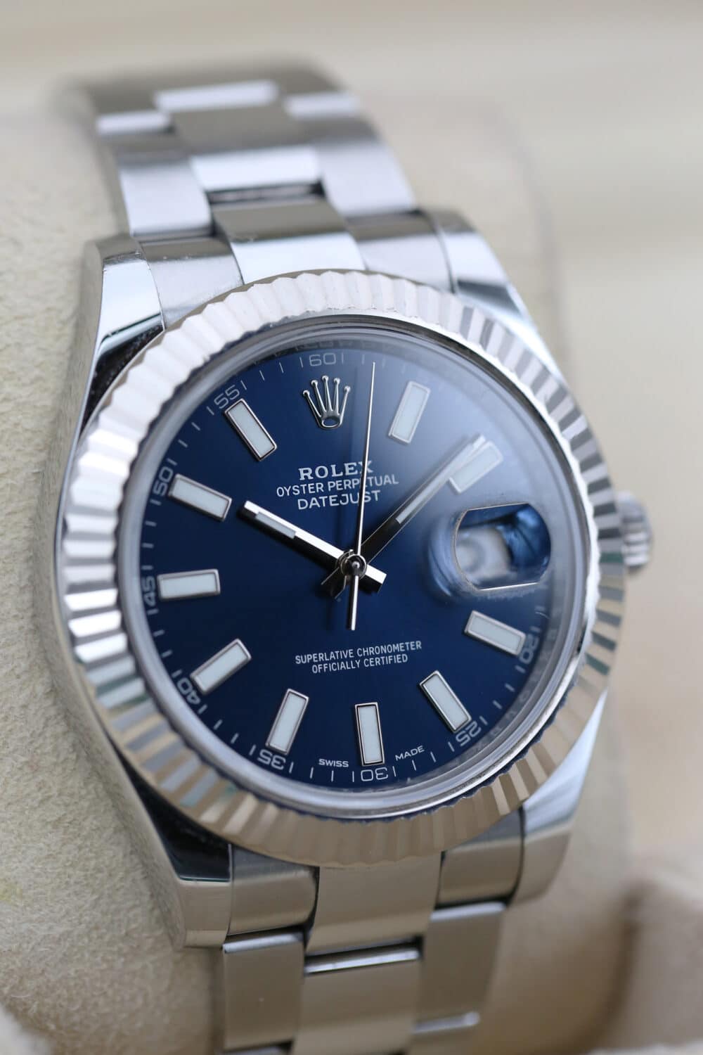 Rolex 116334 Blue DATEJUST  41mm 2017 - Image 2