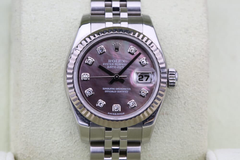 Rolex 179174 Black Mop Diamond DATEJUST  26mm 2009