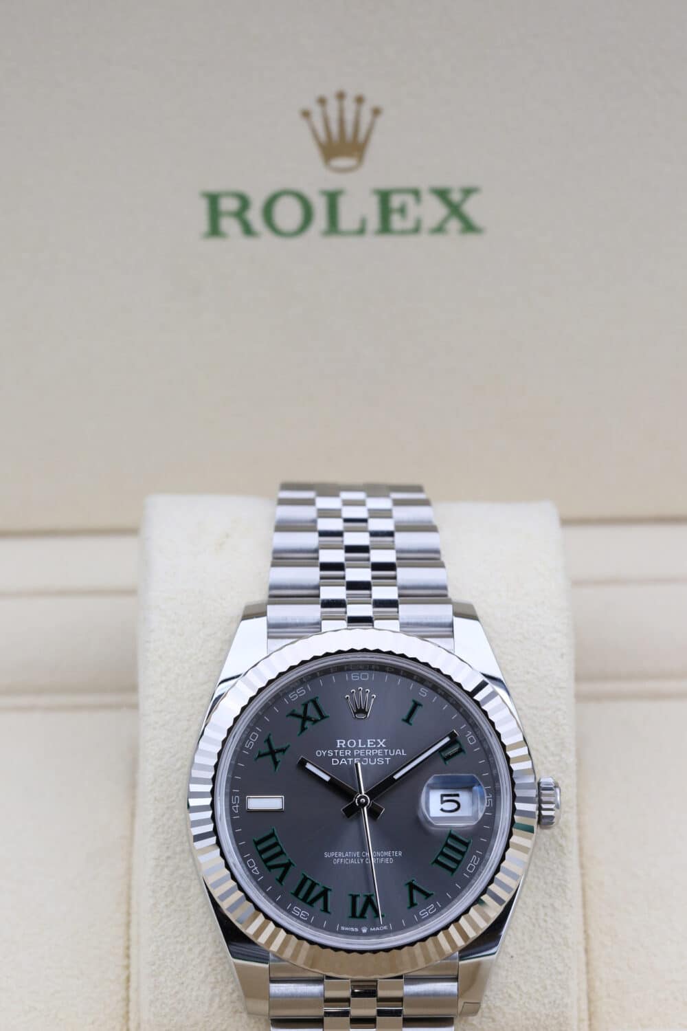 Rolex 126334 Wimbledon DATEJUST 41mm 2024 - Image 3