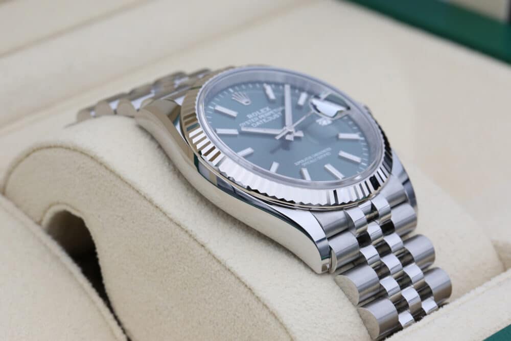 Rolex 126234 Mint Green DATEJUST  36mm 2024 - Image 7