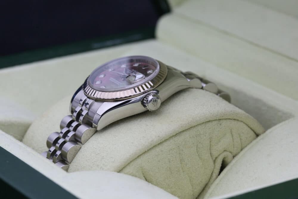 Rolex 179174 Black Mop Diamond DATEJUST  26mm 2009 - Image 5