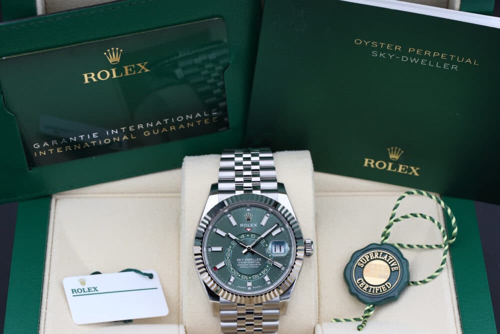 Rolex 336934 Green SKY-DWELLER 42mm 2024 - Image 8