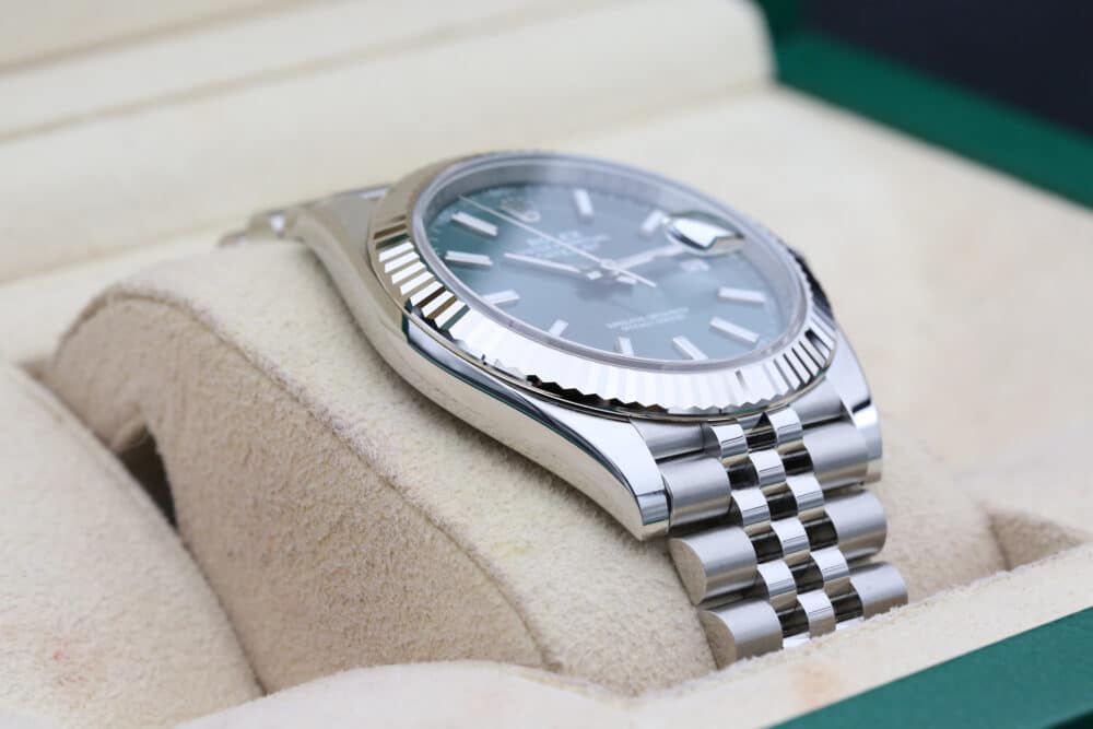 Rolex Datejust Mint Green 126334 41mm 2024 - Image 6
