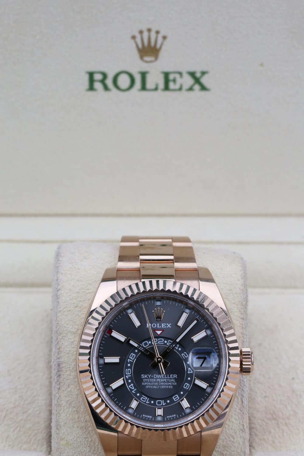 Rolex 326935 Rhodium SKYDWELLER  42mm 2018 - Image 3
