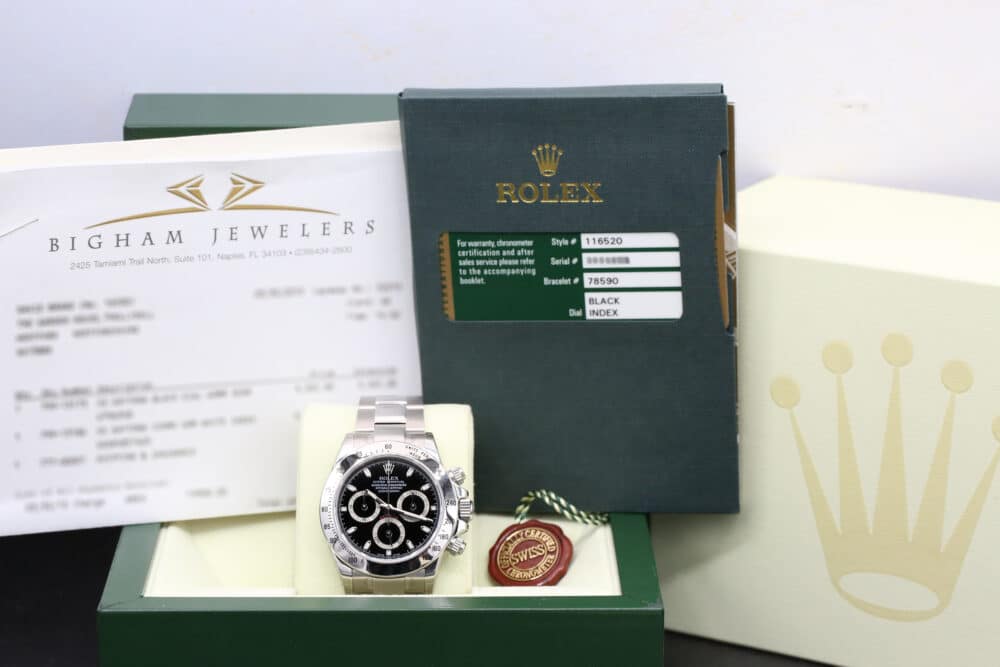 Rolex 116520 Black DAYTONA 40mm 2010 - Image 8