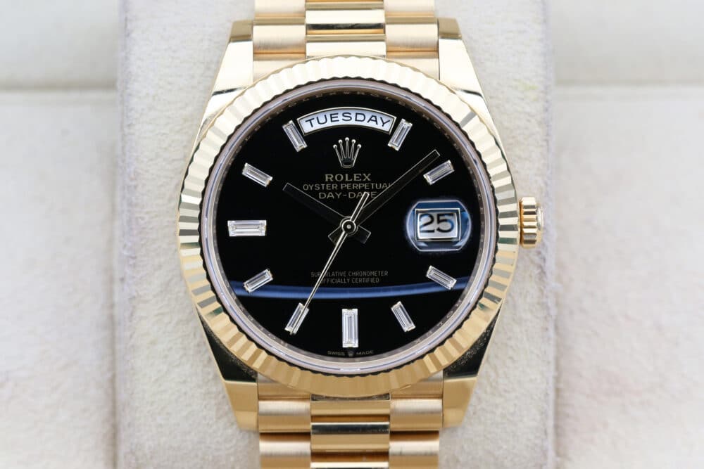 Rolex 228238 Onix Baguette DAY-DATE 40mm 2023