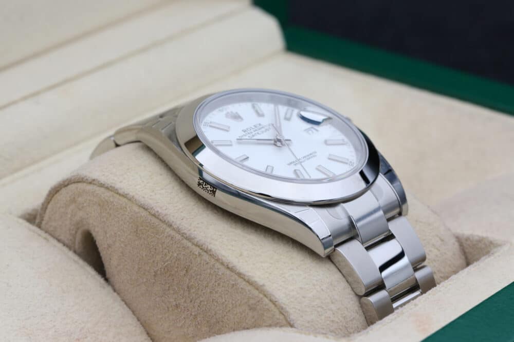 Rolex 126300 White Index DATEJUST 41 41mm 2023 - Image 6