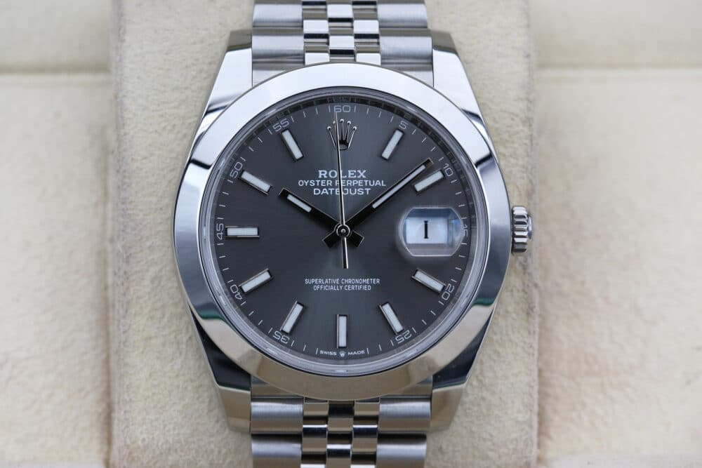 Rolex 126300 Rhodium DATEJUST  41mm 2022