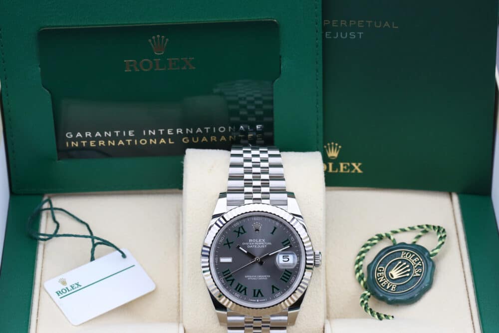 Rolex 126334 Wimbledon DATEJUST 41mm 2024 - Image 4
