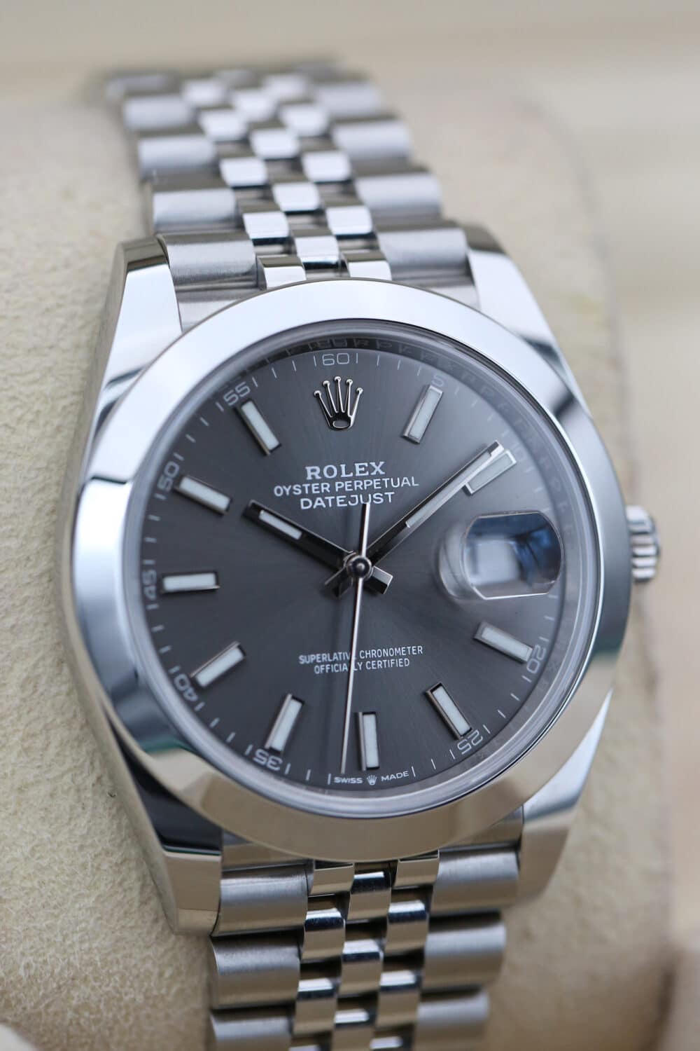 Rolex 126300 Rhodium DATEJUST  41mm 2022 - Image 2