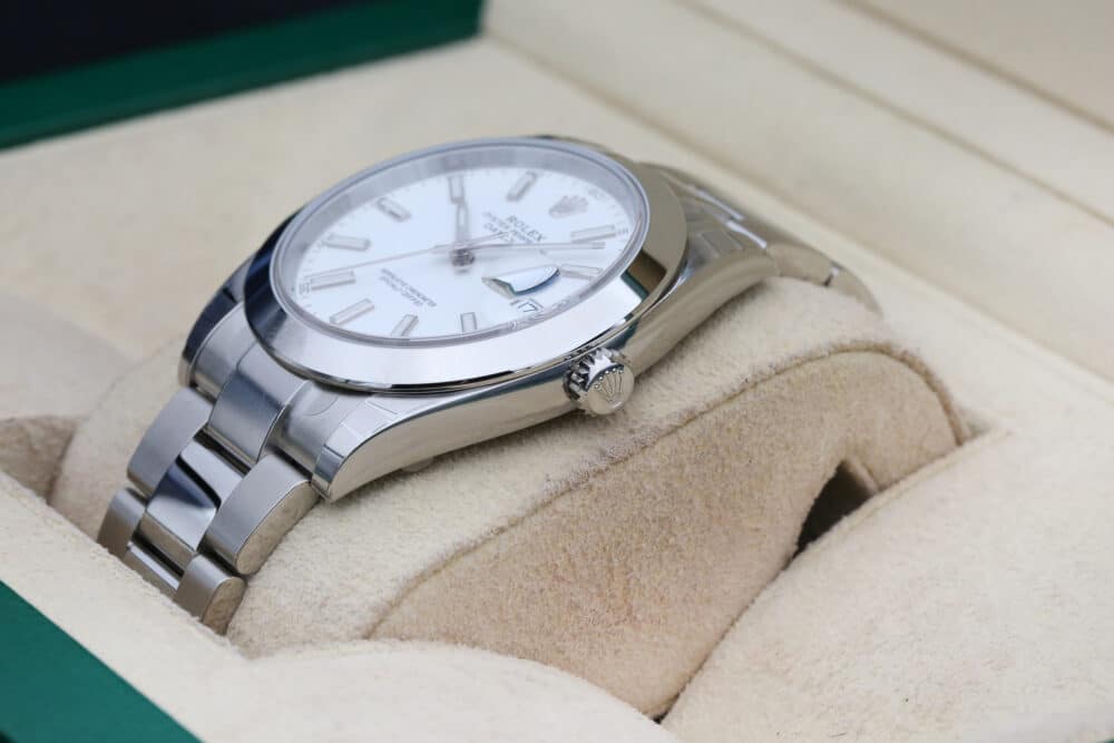 Rolex 126300 White Index DATEJUST 41 41mm 2023 - Image 5