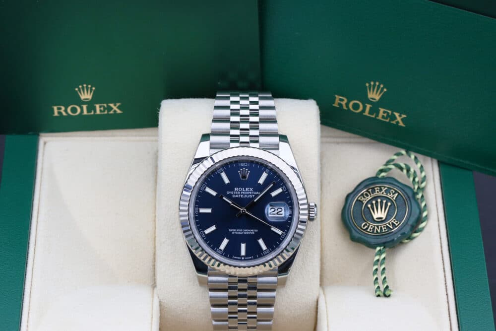 Rolex 126334 Blue DATEJUST  41mm 2024 - Image 4