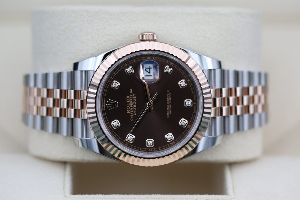 Rolex 126331 Chocolate Diamond DATEJUST 41mm 2024 - Image 5