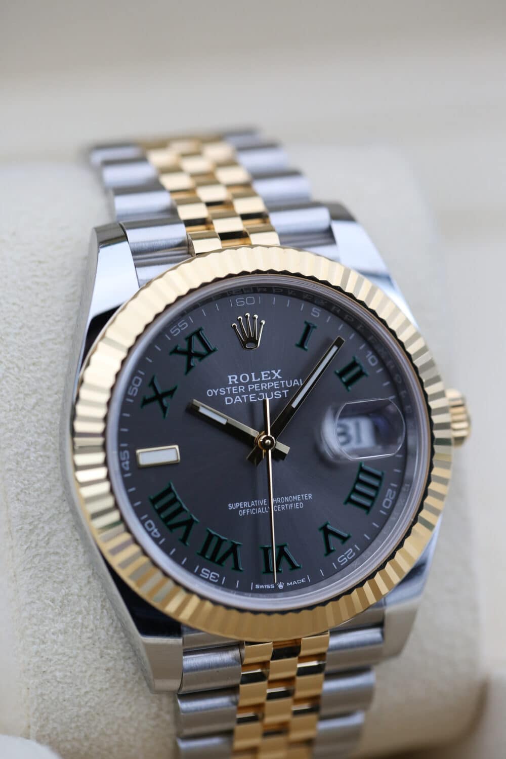 Rolex 126333 Wimbledon DATEJUST  41mm 2022 - Image 2