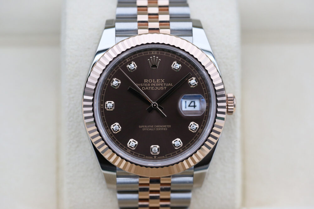Rolex 126331 Chocolate Diamond DATEJUST 41mm 2024