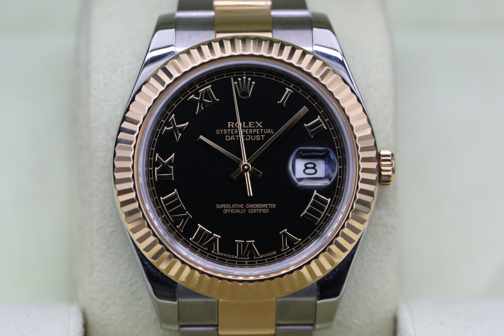 Rolex 116333 Black Roman DATEJUST II 41mm 2011