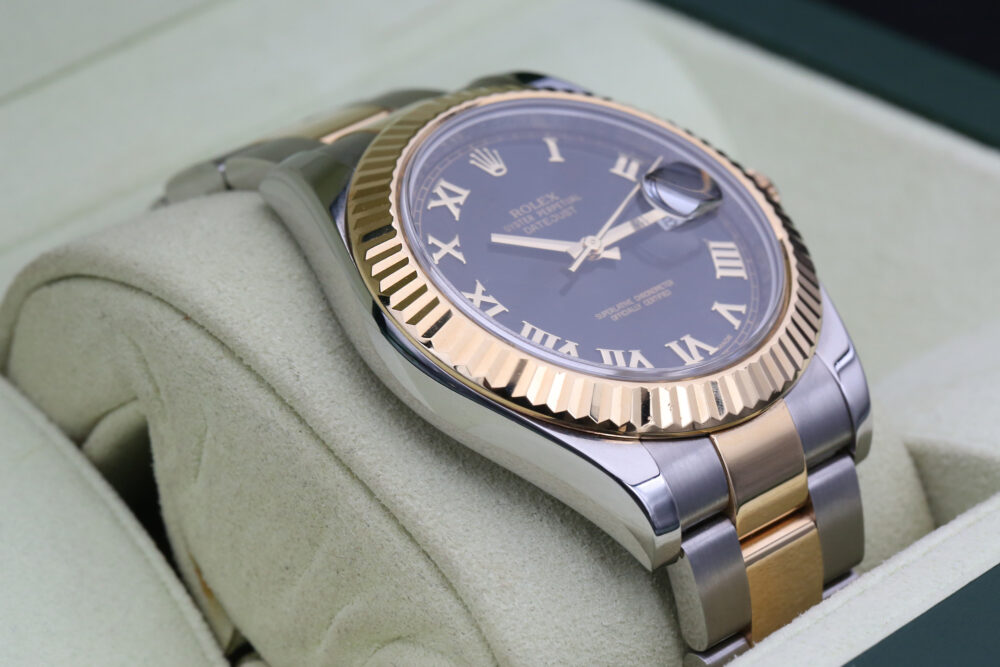 Rolex 116333 Black Roman DATEJUST II 41mm 2011 - Image 2